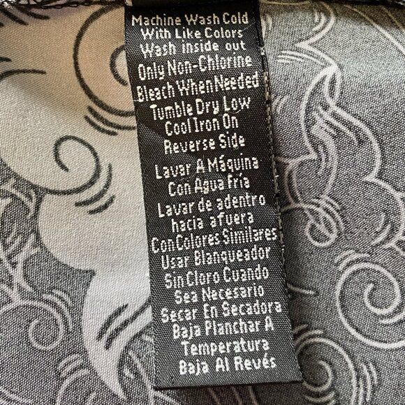 Fresh Prints of Tokyo Shirt Mens Dragon Sz M Drill Clothing AOP Button Up - Picture 14 of 15